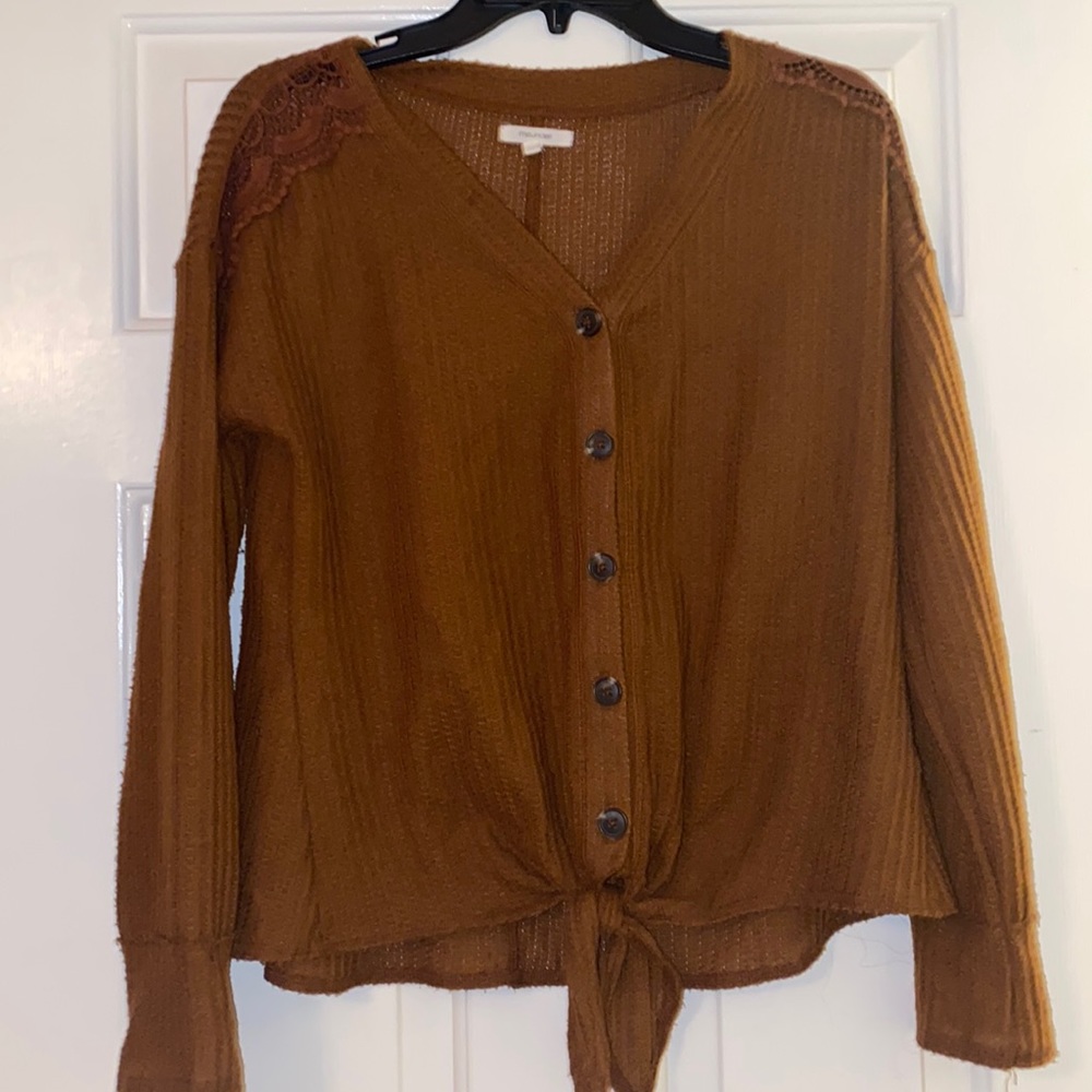 Tie front Maurices top